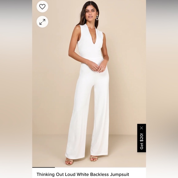 NWT Lulu’s Thinking Out Loud Jumpsuit - Picture 1 of 6